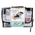 Portable Baby Changing Pad Station, Quick Wipe Clean Changing Mat With Built-in Pillow, Animal Faces Print, Dr. Talbot's Diaper Changing Station Is...