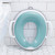 Prince Lionheart Tinkle Toilet Trainer, Glacier Green, Lightweight, Potty Training Essential, Built-in Splash Guard, Sturdy Handles For Added Security