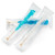 Frozen Ice Rock Candy Sticks - 10 Individually Wrapped Rock Candy On A Stick, 2 Wands