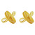 Natursutten Orthodontic Pacifiers - 2 Pack - 6-12 Months