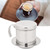 Brrnoo Coffee Filter Vietnamese Stainless Steel Coffee Filter Drip Pot Maker Pot Home Kitchen Office Restaurant Cafe Use Coffee Drip Filter