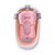 Belupai Foldable Newborn Baby Bath Tub Baby Float Bath Mat Seat Anti-skid Bathing Bed Pad