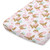 The Peanutshell Changing Pad Cover For Baby Girls, 2 Pack Set, Pink And Gold Butterfly & Pink Floral