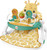 Fisher-price Portable Baby Chair With Snack Tray And Toy Bar, Premium Sit-me-up Seat, Giraffe