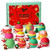 12pcs Christmas Bath Bombs With Toys, Great Gifts For Kid