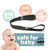 Baby Buddy Secure-a-toy, Safety Strap Secures Toys, Teether, Or Pacifier To Stroller, Highchair, Car Seat, Black-white