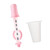 2pcs Baby Pill Dispenser Dropper Storage Cup Set Infant Feeding Pipette With Volume Graduations