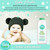 Baby Love Baby Powder With Cornstarch - Talc-free, Prevents Rashes And Soothes Skin With Baby Soft Scent (10 Ounces, 12 Bottles, Bulk Value Pack)