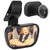 Niyofa Baby Car Mirror Baby Rearview Mirror With Suction Cup & Clip Adjustable Wide View Car Interior Rearview Mirrors For Back Seat Safety Car Seat Mirror For Rear Facing Infant