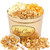Gourmet Popcorn Tin-2 Large Gallons-3 Flavors-the Perfect Gift!! Free Sanitary Scooper!