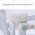 59/71/79'' Breathable Baby Children Toddlers Bed Rail Guard Safety Swing Down Blue / Grey Long Bed Rail Guard, With Reinforced Anchor Safety System