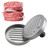 High Quality Round Shape Hamburger Press Aluminum Alloy Hamburger Meat Beef Grill Burger Press Kitchen Food Mold,a