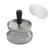 High Quality Round Shape Hamburger Press Aluminum Alloy Hamburger Meat Beef Grill Burger Press Kitchen Food Mold,a