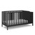 Storkcraft Malibu 3-in-1 Convertible Baby Crib, Black