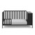Storkcraft Malibu 3-in-1 Convertible Baby Crib, Black