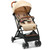 Infans Lightweight Baby Stroller Aluminium Frame W/ Net For Travel Beige