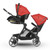 Evenflo Gold Sensorsafe Pivot Xpand Travel System Strollers, Garnet Red
