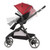 Evenflo Gold Sensorsafe Pivot Xpand Travel System Strollers, Garnet Red