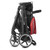 Evenflo Gold Sensorsafe Pivot Xpand Travel System Strollers, Garnet Red