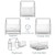 Storkcraft Orchard Canopy 5-in-1 Convertible Baby Crib White/pebble Gray
