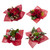 Red Mini Floral Bouqueto - Fresh Cut - 4 Pack