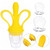 Baby Fruit Feeder, Banana Mesh Pacifier Infant Toddler Fresh Food, Babies More Than 3 Months Feeding Eating Supplies Silicone Teething Toys