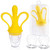 Baby Fruit Feeder, Banana Mesh Pacifier Infant Toddler Fresh Food, Babies More Than 3 Months Feeding Eating Supplies Silicone Teething Toys