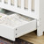 South Shore Yodi Baby Crib With Drawer, White