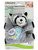 Cribmates Plush Raccoon Pacifier Holder & Pacifier - Gray/multi, One Size