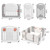 Zimtown Baby Safety Activity Center Playpen Kids 14 Panel Safety Play Center Yard