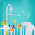 Canker Baby Crib Mobile Rattle Music Rotating Bed Bell Wind Up Musical Box Cot Decor
