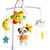 Canker Baby Crib Mobile Rattle Music Rotating Bed Bell Wind Up Musical Box Cot Decor