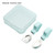 Grofry Baby 1set Feeding Utensil No Burr Heat-resistance Portable Spoon Fork Utensil For Kindergarten
