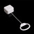 Pull String Cord Music Box White Baby Bed Bell Kids Toy Random Songs