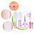 Zerone 6pcs Convenient Daily Baby Nail Clipper Scissors Hair Brush Comb Manicure Care Kit ,baby Hair Brush,baby Nail Scissors