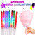 Free Shipping- Non-disposable Colorful Glowing Marshmallow Stick,hard Candy Cotton Candy Maker,white Cotton Candy Sugar,cotton Candy Kit