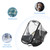 Lacyie Infant Car Seat Weather Shield, Lightweight Waterproof Windproof Infant Carrier Protector Breathable Child Safety Car Seat Baby Stroller Canopy Cover For Baby Infant Child