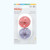 Nuby 2pk 3-d Silicone Soothing Pacifier, Flower & Bow