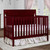 Dream On Me Cape Cod 5 In 1 Convertible Crib, Cherry