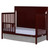 Dream On Me Cape Cod 5 In 1 Convertible Crib, Cherry