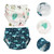 Nicexmas 2pcs Baby Diaper Training Pants Infant Gauze Diaper Washable Newborn Nappy Pants