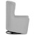 Evolur Eden Swivel Glider/ Ergonomic Design/ Easy Assembly Glider In Light Grey