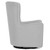 Evolur Eden Swivel Glider/ Ergonomic Design/ Easy Assembly Glider In Light Grey