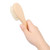 Irfora New Baby Hair Brush Comb Wooden Handle Baby Hairbrush Infant Comb Soft Wool Hair Scalp Massage