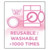 Garnier Skinactive Micellar Cleansing Eco Pads, Reusable, 3 Ct. (pack Of 2)