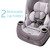 Maxi-cosi Pria All-in-one Convertible Car Seat, Silver Charm