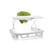 Spoon Walker, Adjustable Baby Walker, Activity Center, Greenie