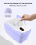 High Capacity Baby Wet Wipe Warmers With Accurate Temperature Control, Purple