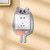 Plug Holder For Wall Potato Shape Switch Hook Plugs Organizer For Home Living Room  Blue