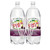 Drink Water Canada Dry Black Cherry Sparkling Seltzer Water 2 Liter Bottle (pack Of 2) With Colorful And White Straws